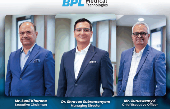 BPL Medical Technologies announces leadership changes