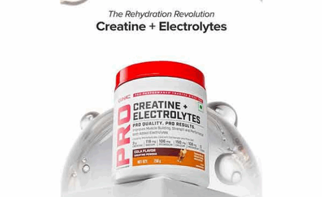 GNC India Launches Creatine + Electrolytes: A Revolutionary Hydration-Focused Performance Formula